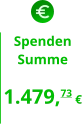 SpendenSumme  1.479,73 €