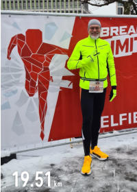 SelfieWall vor dem Lauf